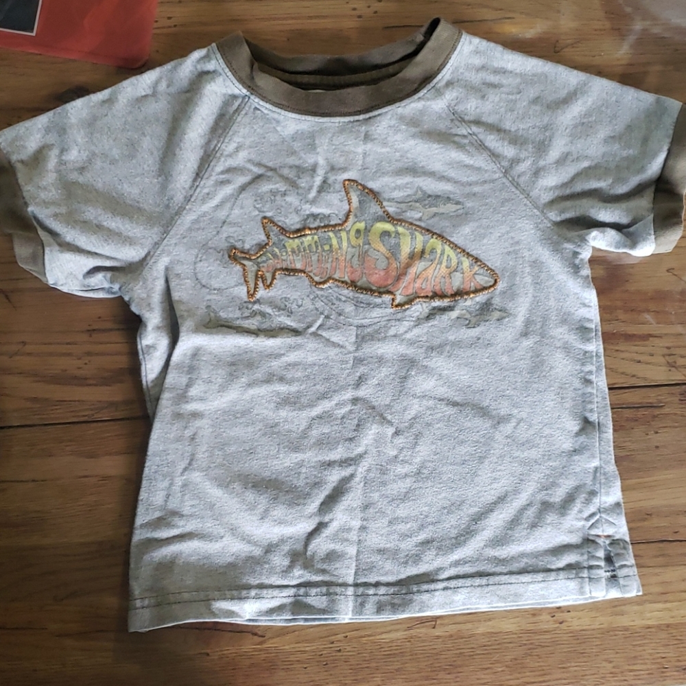 Toddler shark shirt